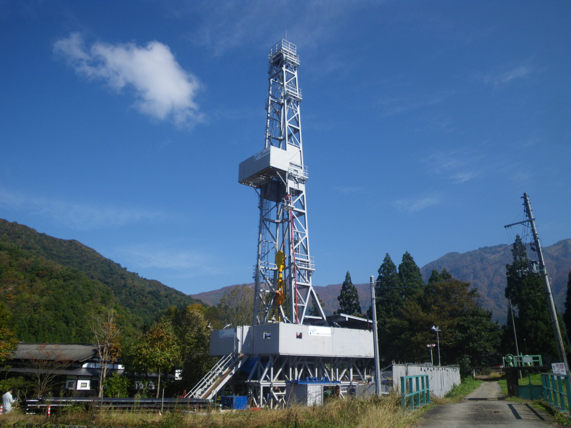 新潟県南魚沼市温泉掘削工事 - NNCエンジニアリング | 新潟県南魚沼市